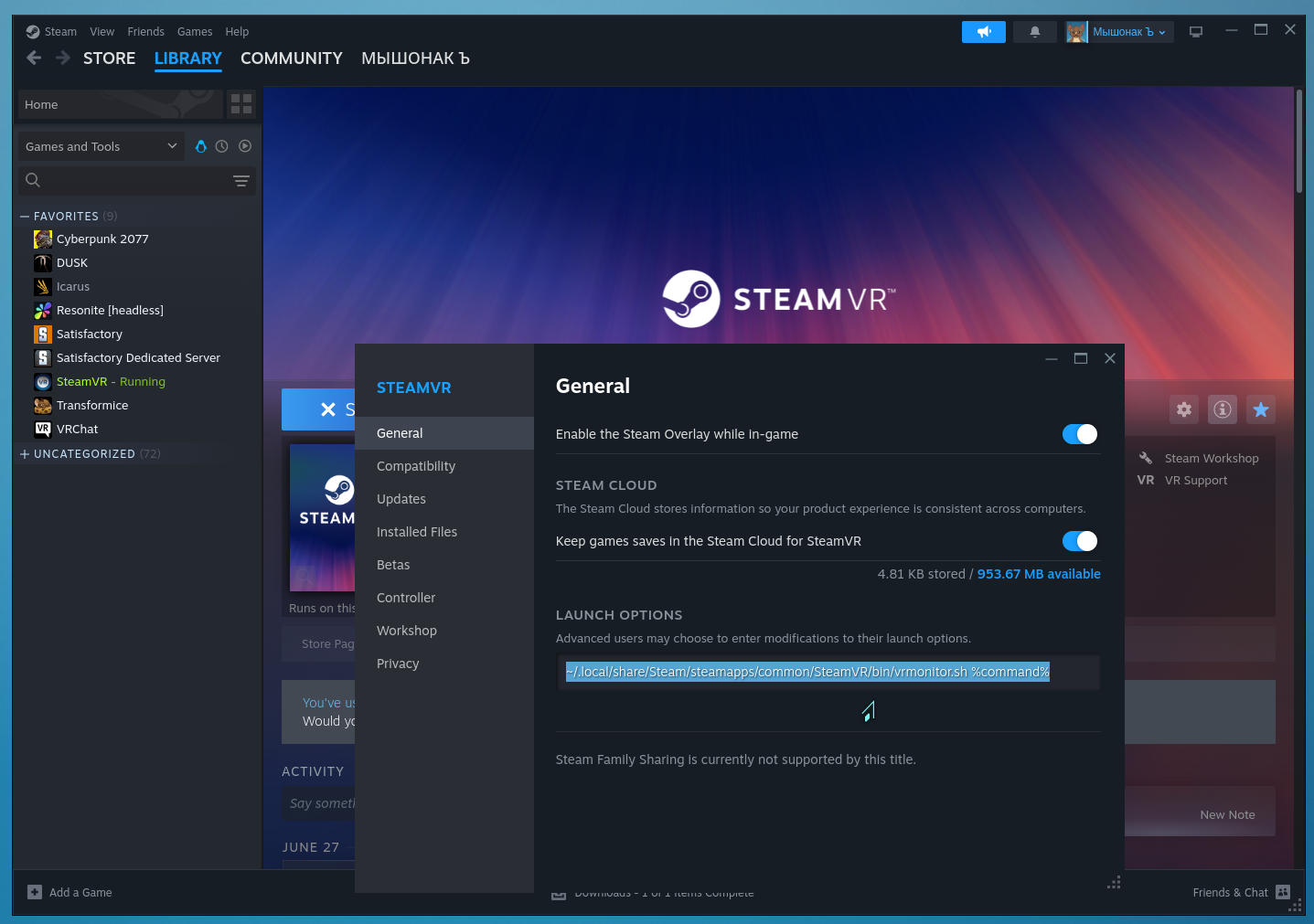 steam